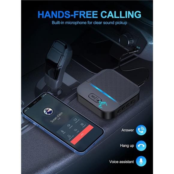 Bluetooth Receiver for Home Stereo/Speakers, Wireless Audio Adapter - Picture 6 of 7